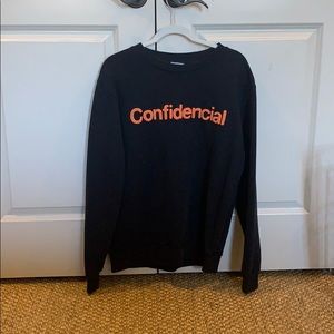 Marcelo Burlon “Confidencial” sweatshirt